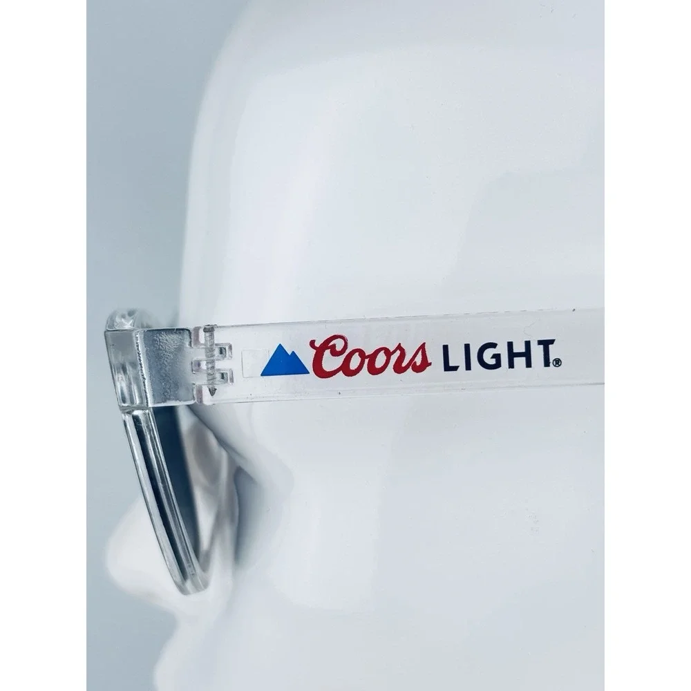 Coors‎ Light Sunglasses - Made To Chill - Beer - Clear - Unisex - New -